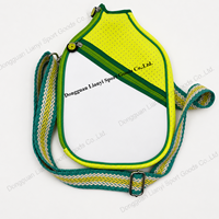 Housse de raquette de pickleball en néoprène personnalisée avec poche, fabrication OEM ODM pour marques sportives, clubs, cadeaux