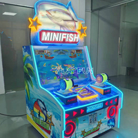 Playfun Indoor Mini Fish Game Machine 2 Players Kids Game Redemption Game Machine