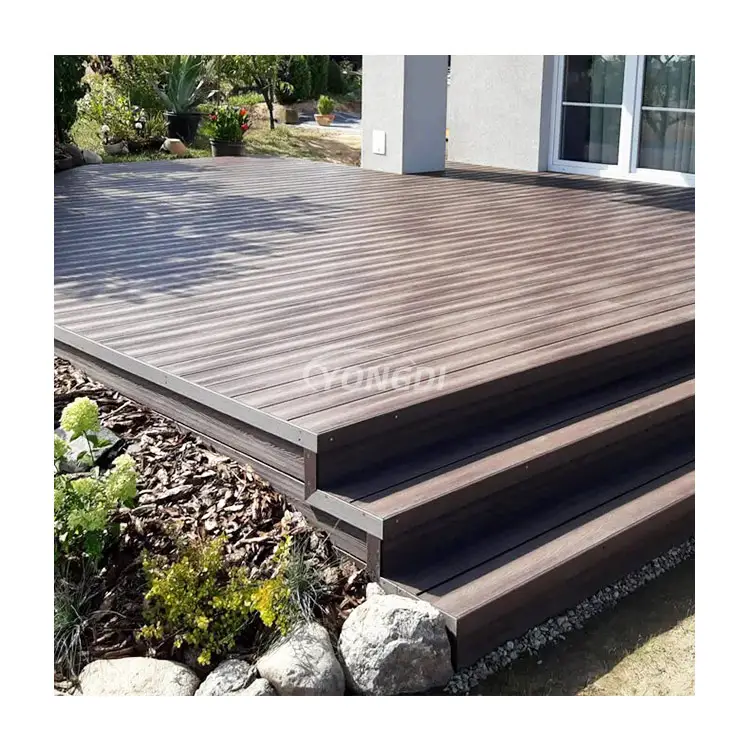 Exterieur Waterdicht 3d Outdoor Hout Kunststof Composiet Vloerpaneel Boards Set Voor Zwembad