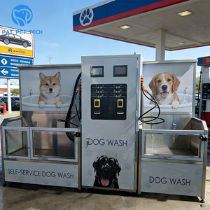 Station de lavage pour animaux de compagnie PATPET, commerciale, en acier inoxydable 304, pour l'extérieur, en libre-service, multifonctionnelle, à pièces - Product Image 2