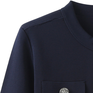 Rts Chất Lượng Cao Viscose Knit Cardigan Crop Top Dài Tay Áo Tốt Đo Của Phụ Nữ Đan Áo Len - Product Image 4