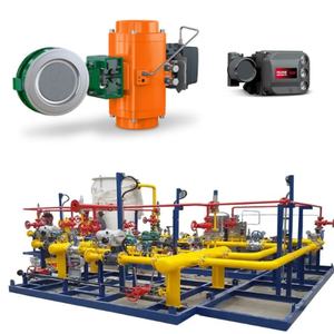 Plataforma de Conexión de Válvulas Equipada con Válvula de Mariposa de Alto Rendimiento Fisher 8540, Actuador Neumático Bettis y DVC6200 - Product Image 4