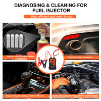 VT200 12V essence automobile injecteur de carburant testeur voiture diagnostiquer rapidement outil d'analyse 4 Modes d'impulsion