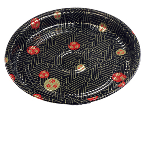 Recipiente de Sushi redondo desechable de grado alimenticio con tapa de gran tamaño para fiestas para llevar-Caja de bandeja de almacenamiento de pan de ensalada de Material reciclado - Product Image 3