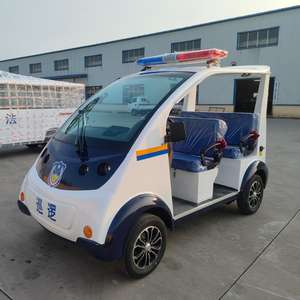 Nuevo Vehículo Eléctrico de Patrulla de 4 Plazas, Nuevo Producto, Scooters de Movilidad Eléctrica, Carro de Golf Eléctrico de 4 Ruedas - Product Image 1
