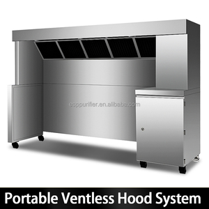 Sistema di Cappa Senza Ventilazione Commerciale SOUNINY, Sistema Portatile per Piastra, Friggitrice, Griglia, Negozi di Pollo Fritto e Spiedini - Product Image 3