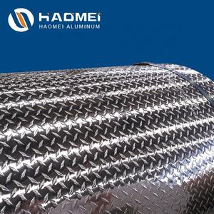 Meilleur prix pour plaque en aluminium poli de 1 mm, motif losanges, pour remorque de camion, photo 4x8, en vente - Product Image 2