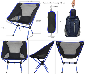 Silla Plegable para <span class=keywords><strong>Camping</strong></span> <span class=keywords><strong>Lidl</strong></span> al por Mayor - Product Image 4