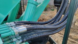 Appareil de forage rotatif HF340 pour alésage Pile et empilage de roche 210HP moteur diesel 100 KN.m couple 20m profondeur unité mobile - Product Image 4