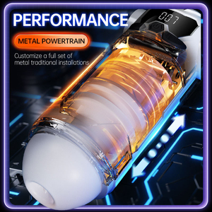 Vibrador <span class=keywords><strong>de</strong></span> Pene Automático, Máquina <span class=keywords><strong>de</strong></span> Masturbación con Succión y Empuje, Control por Aplicación, Masturbador Masculino, Juguete Sexual para Hombres - Product Image 5