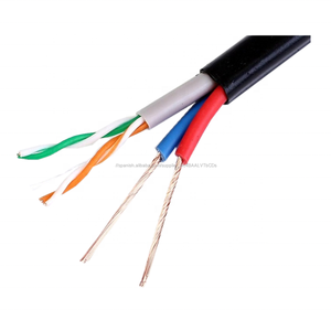 Al aire libre 1000ft 305m <span class=keywords><strong>sin</strong></span> <span class=keywords><strong>apantallar</strong></span> 4 pares cat5e lan <span class=keywords><strong>utp</strong></span> <span class=keywords><strong>cable</strong></span> + 2C cobre <span class=keywords><strong>trenzado</strong></span> <span class=keywords><strong>cable</strong></span> <span class=keywords><strong>de</strong></span> alimentación - Product Image 6