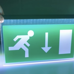Placa Guía de Luz con Retroiluminación LED para Señalización de Salida de Emergencia, Tamaño y Brillo Personalizables por Rina Tech - Product Image 2