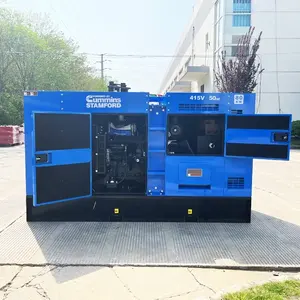 ディーゼル発電機60KVA 80KVA 90KVA 100KVA 110KVA 120KVAオリジナルカミンズパーキンスWeichaiエンジン付き