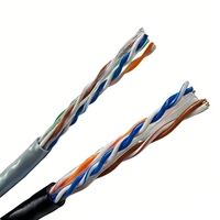 Câble CAT6 UTP en cuivre massif 24AWG, bobine de 100 m, câble en vrac, 250 MHz, internet haut débit, câblage LAN, résidentiel, commercial