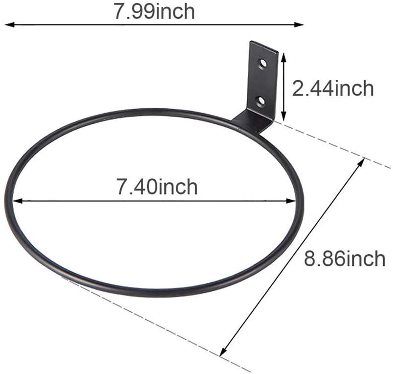 8 inch Black