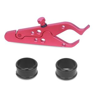 Verrou de poignée universel pour moto avec assistance au pilotage, en aluminium durable et anneau en silicone confortable - Product Image 5