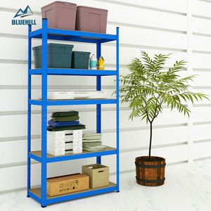 Hotsale Yiwu Guangzhou Heavy Duty <span class=keywords><strong>Angle</strong></span> Galvanisé Trou Intérieur Poudre Enduit Boltless Racks Étagères 175 kg 180X90X40 <span class=keywords><strong>cm</strong></span> ph - Product Image 1