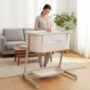 Berceau Électrique Intelligent pour Bébé, Lit Cododo Moderne Automatique pour Nourrissons et Tout-petits, Berceau de Chevet pour Enfants, Berceau de Naissance OEM ODM - Product Image 1