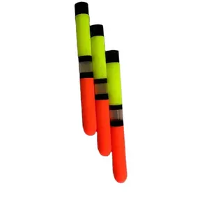 High Quality Popular Bright Red Bright Green Bright Orange Stripe Muliti color fishing Antenna Floater in River Ocean Stream