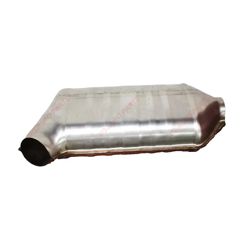 Otomobil egzoz parçaları seramik çekirdek/substrat 415*195*90*65mm Oval katalizör evrensel katalitik konvertör