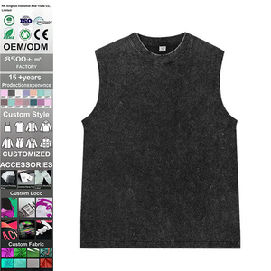 Débardeur unisexe de haute qualité 100% coton, impression par transfert thermique sur le devant, décontracté, col rond, tricot côtelé régulier, séchage rapide - Product Image 1