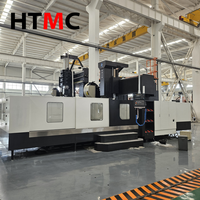 Centre de fraisage à portique de style pont CNC à 3 axes entièrement fermé de haute qualité DVX4020 Usinage automatique à double colonne verticale