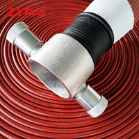 Accessoires d'équipement de lutte contre l'incendie ZYfire BS6391 pour tuyau d'incendie couvert Double NBR approuvé 15bar 15-30m