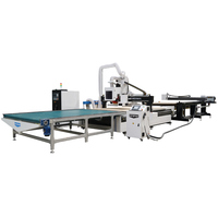 Mesin Pembuat Pintu Lemari Dapur Cnc Nesting 2030 Mesin Router Cnc Atc dengan Pemuatan dan Pembongkaran Otomatis Atc Router Cnc Nesting