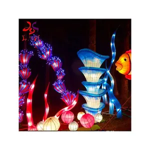 金谷金优质led传统节日鱼灯可定制城市景观神奇元宵节