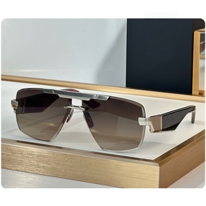 Óculos de Sol de Alta Qualidade MAY THE PRESIDENT II 62-11-145 para Mulheres, Óculos de Designer Clássicos Punk Luxuosos em Acetato UV400 - Product Image 6
