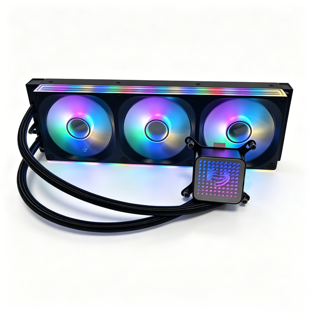 CO-360BF-9YWL1 AIO Liquid Cooler ARGB PWM Fan High Efficiency CPU Water Cooler for Intel LGA1700/1851 AMD AM5 AM4 PC Cooling
