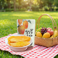 Sachet Doypack Mat Beige Personnalisé avec Impression, Haute Barrière, Refermable avec Fermeture Éclair pour Snack de Prunes Séchées Pêlées de Californie