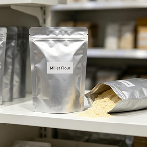 Fabricant chinois de poudre de millet pure, <span class=keywords><strong>farine</strong></span> de millet non sucrée, sans additifs, étiquette privée OEM disponible - Product Image 5