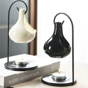 Horno de aromaterapia de cerámica con gancho y Marco de hierro, taza de sopa de bruja para exportación y comercio exterior, modelado de porcelana y aceite esencial <span class=keywords><strong>furna</strong></span> - Product Image 1
