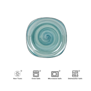 Ceramic Handpainted <b>Dinnerware</b> <b>Set</b> Durable Stoneware Tableware Popular Handpainting Plate Bowl Mug <b>Sets</b> for Promotion - Product Image 3