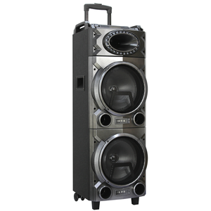 Houten Tuin Dubbele <span class=keywords><strong>10</strong></span> Inch Ingebouwde Versterker Bt <span class=keywords><strong>Pa</strong></span> Trolley Hangende Bal Pro Party Box 300 200 Draagbare Luidspreker Audiosysteem - Product Image 4