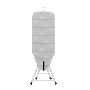 Hộ gia đình sáng tạo tiết kiệm không gian thiết kế 2 trong 1 treo và nằm gấp bàn ủi với phần còn lại sắt có thể thu vào - Product Image 6