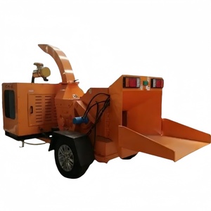 40hp 50hp 80hp 100hp mesin penghancur diesel Mini melubangi kayu mesin pengiris pohon cabang kecil perayap mesin penghancur kayu - Product Image 6