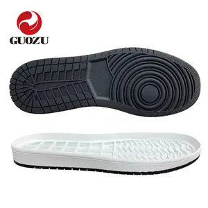 Suela de goma para zapatillas de baloncesto, suela de goma, 2 colores