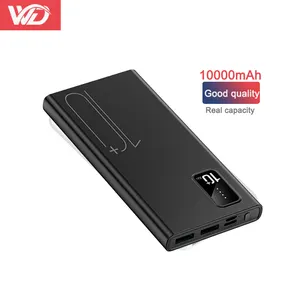 Prezzo di fabbrica a buon mercato banca di potere di buona qualità 10000 Mah power bank 10000 mah portatile dual USB OEM ad alta capacità