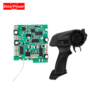 Carte PCBA pour voiture RC de drift, carte de contrôle récepteur 2.4G 4CH, module de circuit pour voiture de cascades 1:64, développement personnalisé