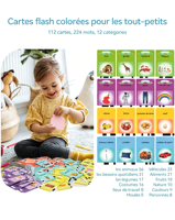 Lecteur de cartes flash interactif OEM ODM, jouets éducatifs, jouet d'apprentissage des langues multifonctionnel, jeux sonores pour enfants de 2 à 12 ans