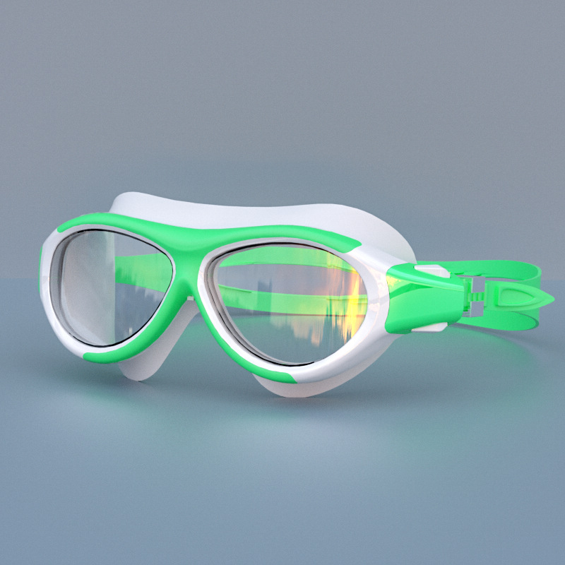 Green white transparent