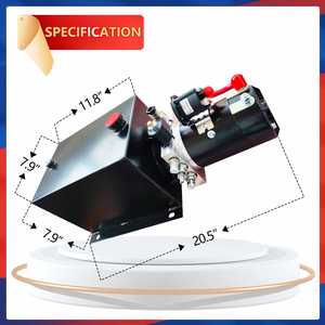 Nouvelle unité de groupe hydraulique à double effet 12V avec télécommande, vente directe d'usine - Product Image 2