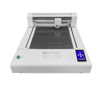 A3 + Plotter de corte plano Mini máquinas de corte con cortador de plegado de doble cabezal