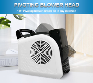 Ventilateur Souffleur d'Air Froid AC Léger à 3 Vitesses pour Séchage de Tapis, Ventilateur de Sol Professionnel pour Nettoyage, Garage, Salle de Sport, 60Hz, en Plastique - Product Image 5