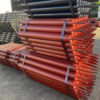 Rouleau de gravité de transfert en caoutchouc d'acier de 140mm de diamètre résistant à l'eau rouleaux de convoyeur de retour de charbon de longueur égale