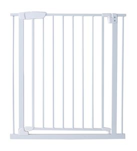 Porte bébé pour chien, PetGate en métal pour <span class=keywords><strong>les</strong></span> escaliers et <span class=keywords><strong>les</strong></span> portes Porte enfant avec porte, pas besoin d'outils, pas de perçage. - Product Image 1