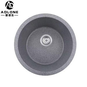 Évier en granit à bol unique moderne chaud éviers de cuisine en quartz commerciaux en marbre - Product Image 5