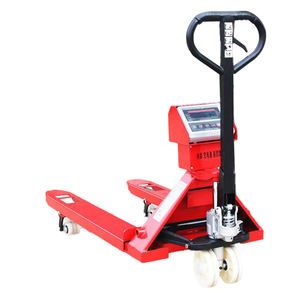 새로운 디자인 수동 유압 트럭 펌프 지게차 팔레트 스케일 전자 저울 CE 레스토랑 소매 산업 인증 - Product Image 3